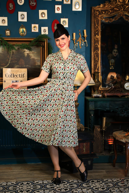 Caterina Candy Cane Swing Dress