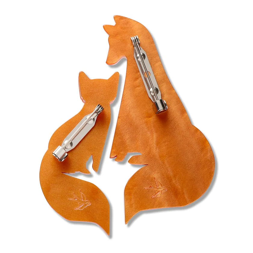 Erstwilder Through the Thicket Brooch Pair