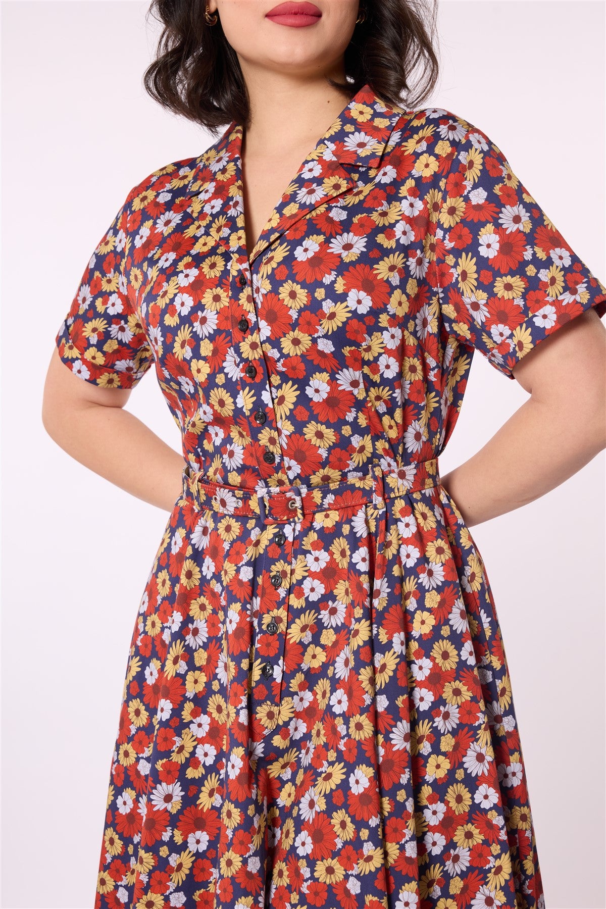 Caterina Bloomsbury Garden Swing Dress