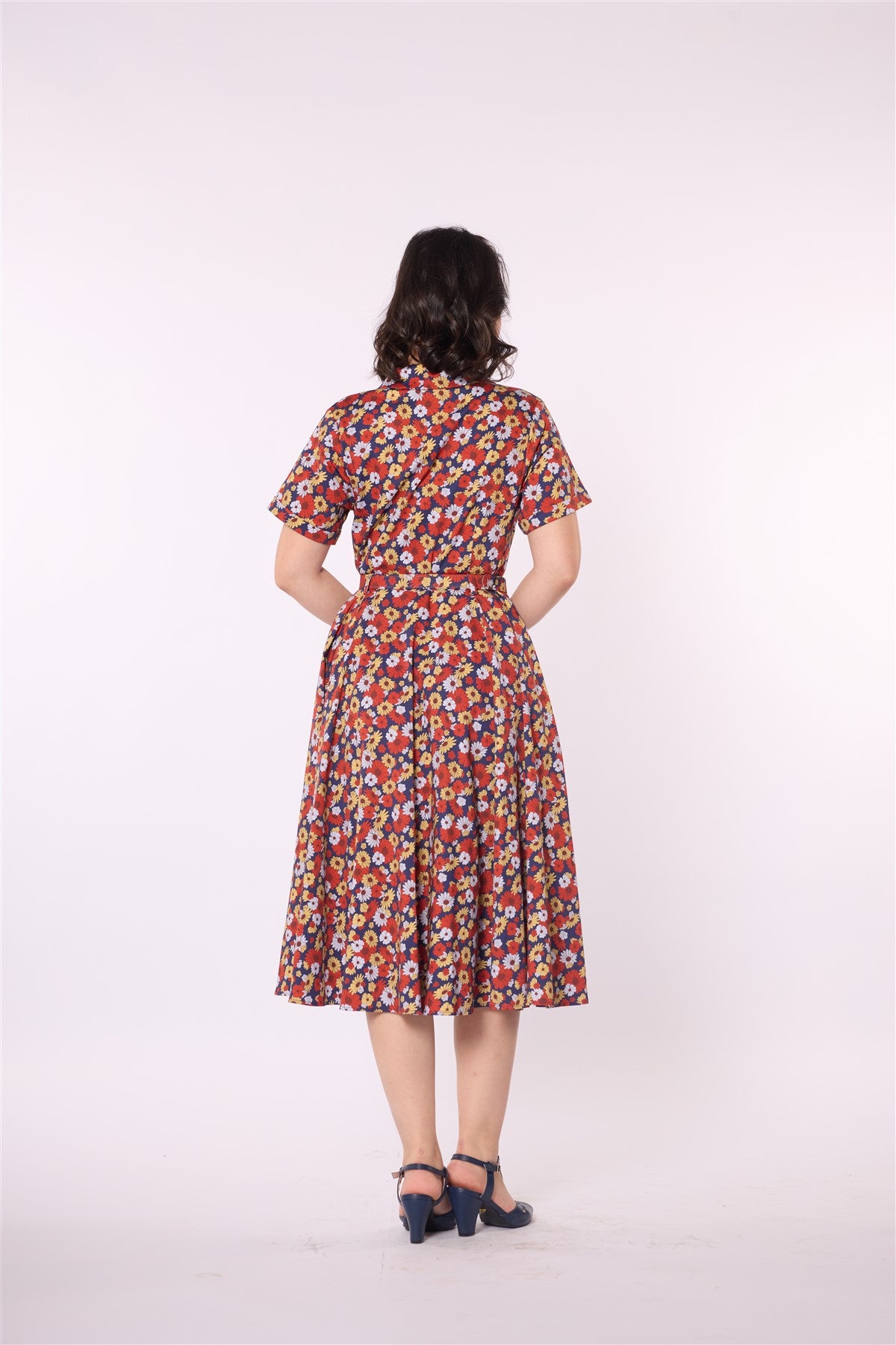 Caterina Bloomsbury Garden Swing Dress
