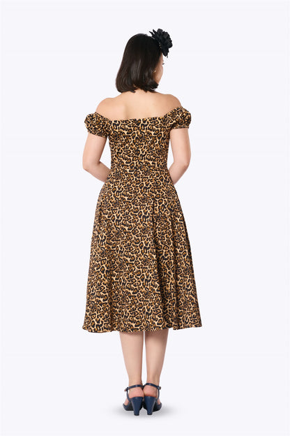 Dolores Leopard Doll Dress