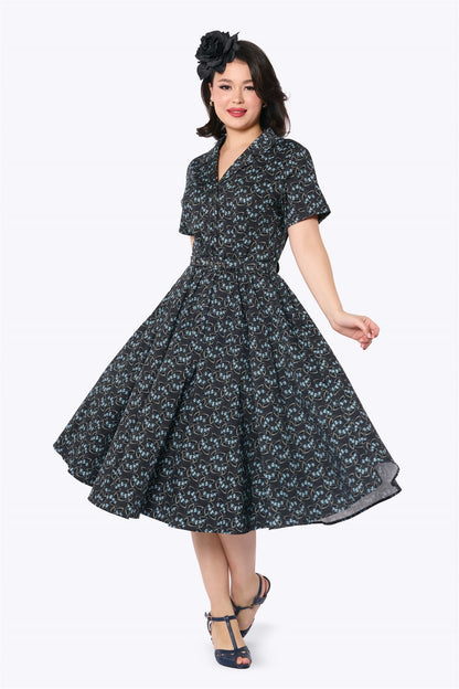 Caterina Mistflower Swing Dress