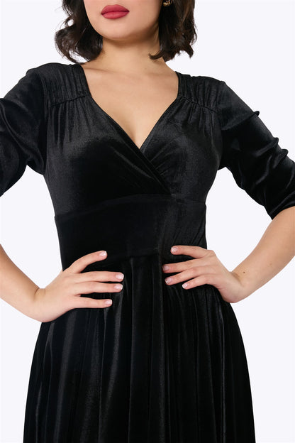 Trixie Velvet Doll Dress