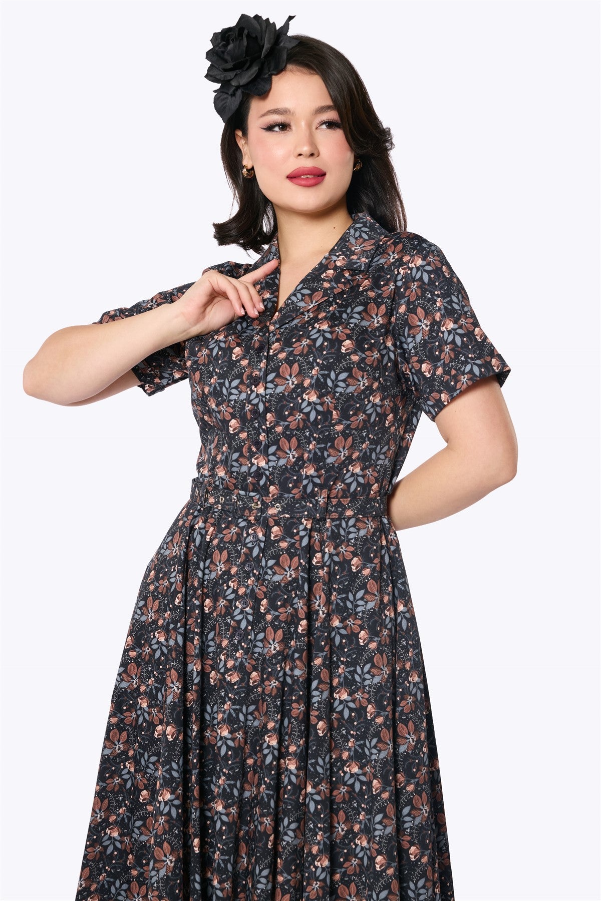 Caterina Old Forest Swing Dress