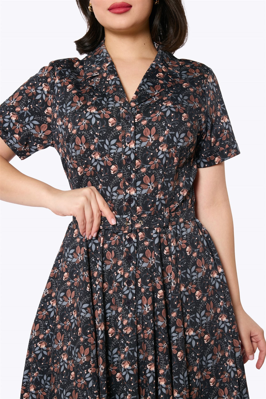 Caterina Old Forest Swing Dress