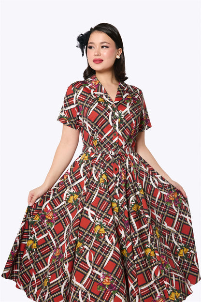 Caterina Christmas Bell Swing Dress