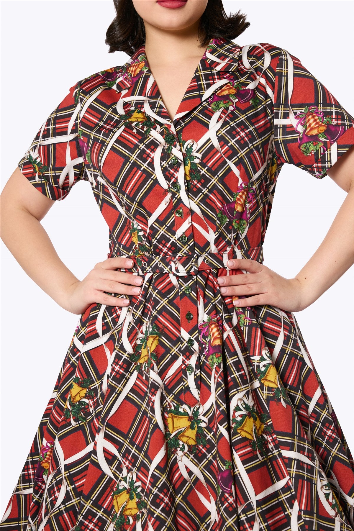 Caterina Christmas Bell Swing Dress