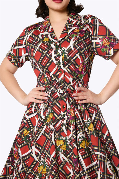 Caterina Christmas Bell Swing Dress