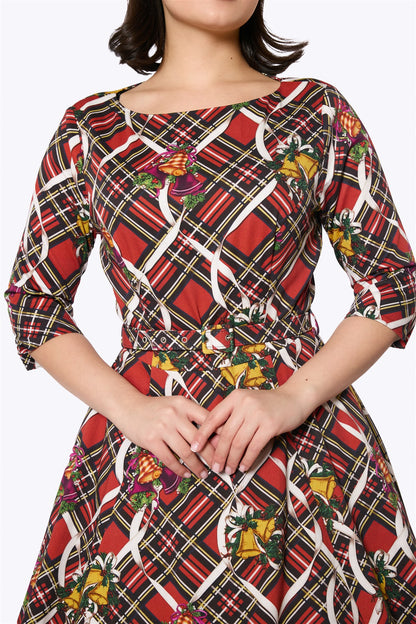 Suzanne Christmas Bell Swing Dress