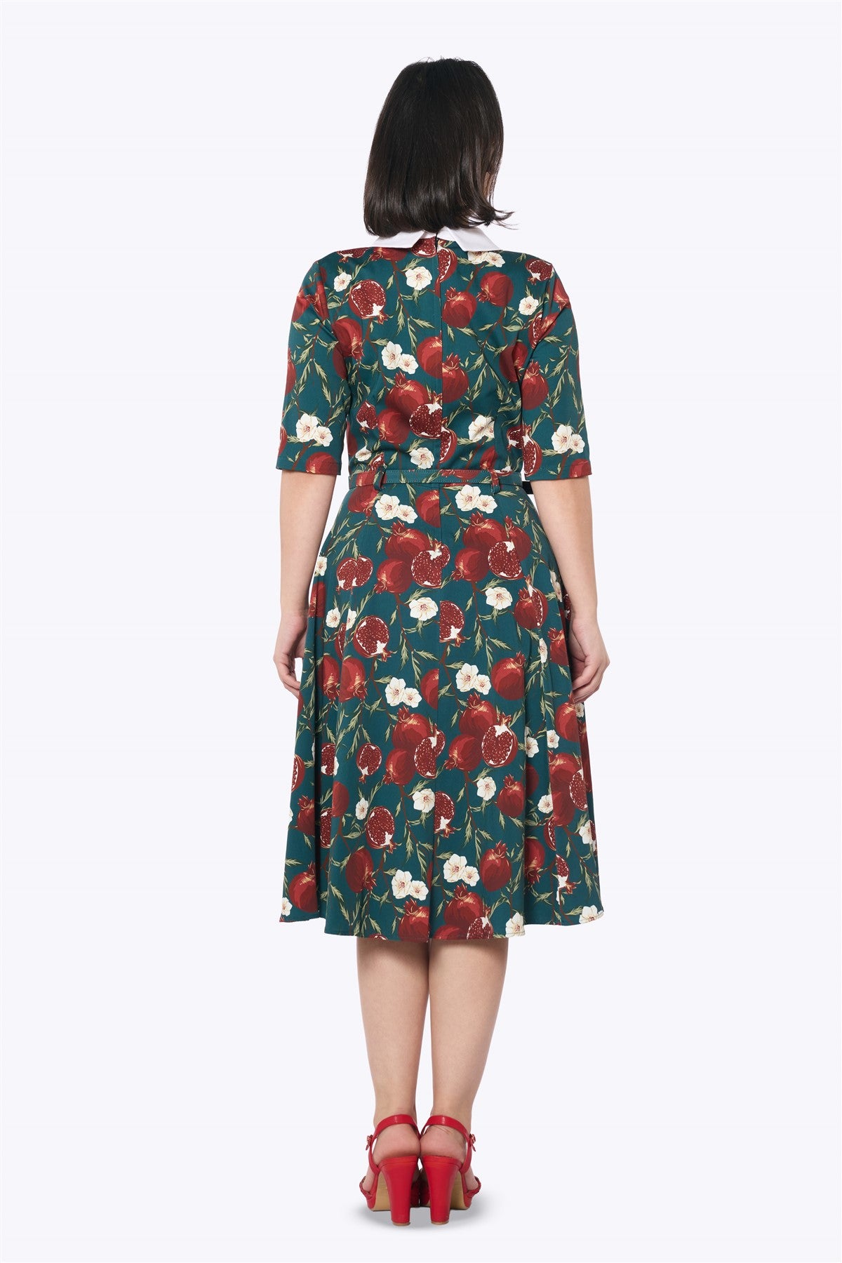 Vinona Pomegranate Swing Dress