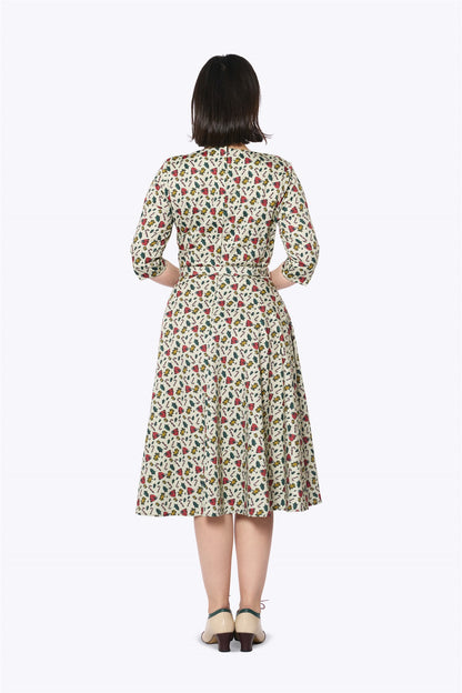 Suzanne Candy Cane Swing Dress