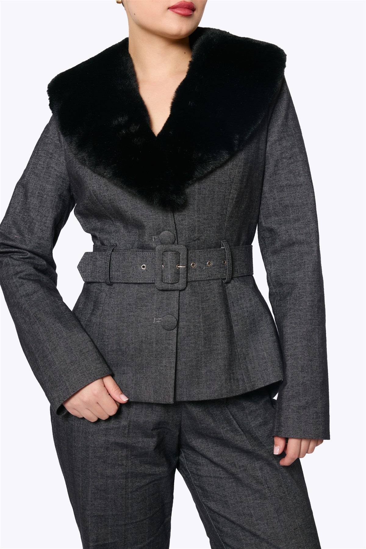 Molly Herringbone Jacket