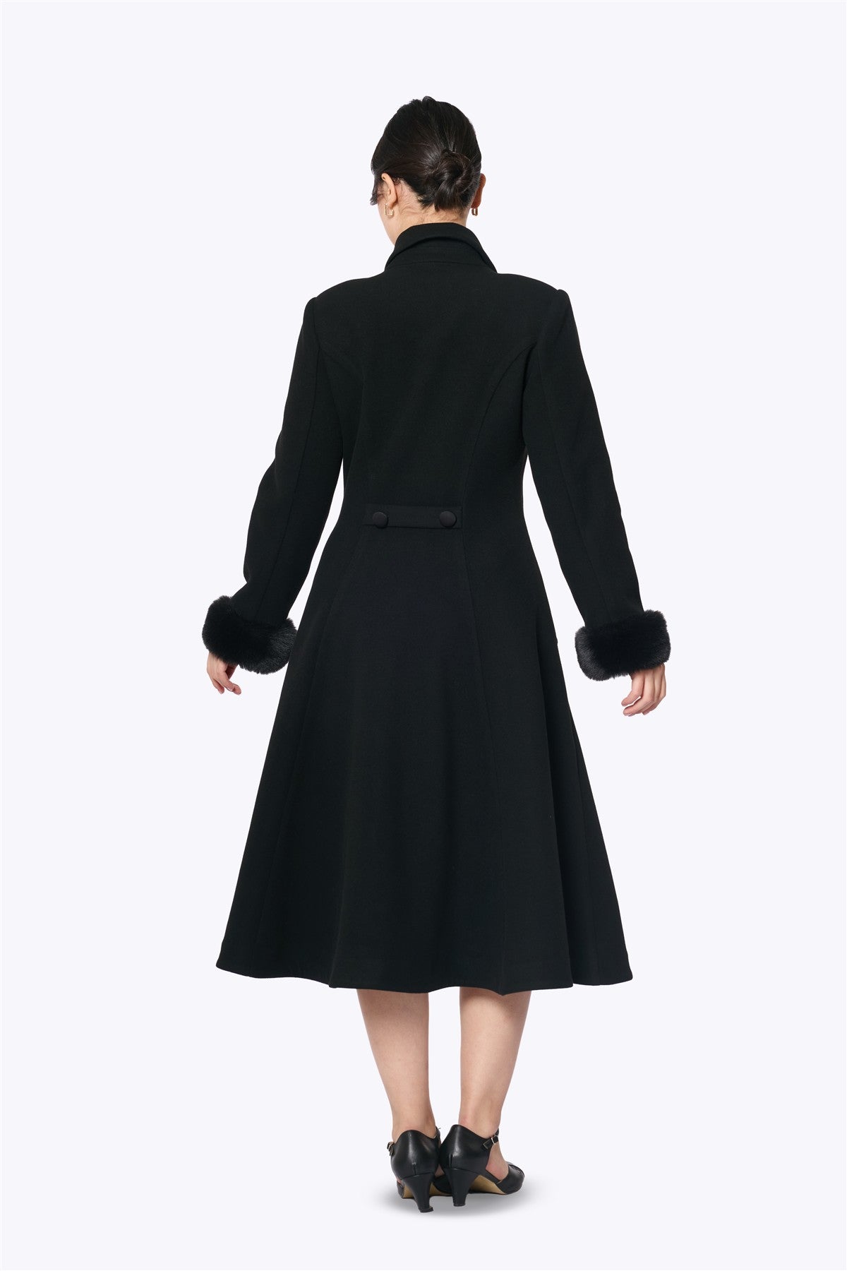 Anoushka Black Coat