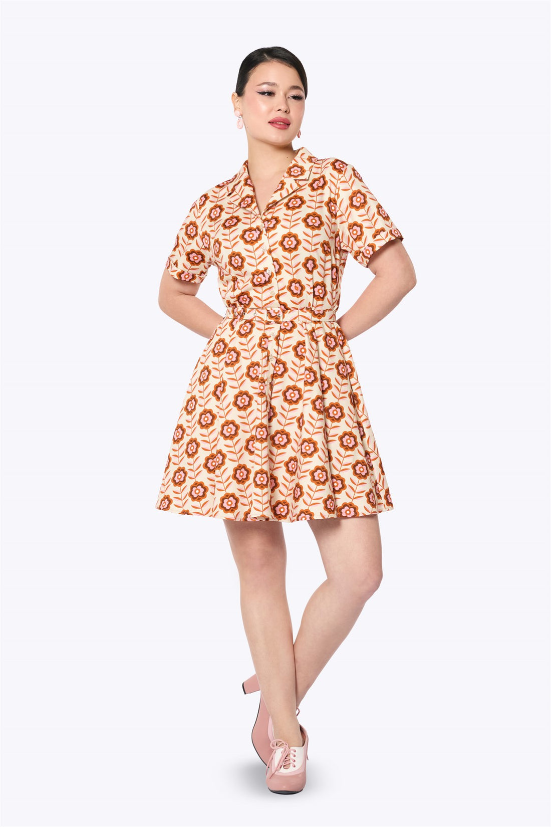 Caterina Carbany Bloom Mini Dress
