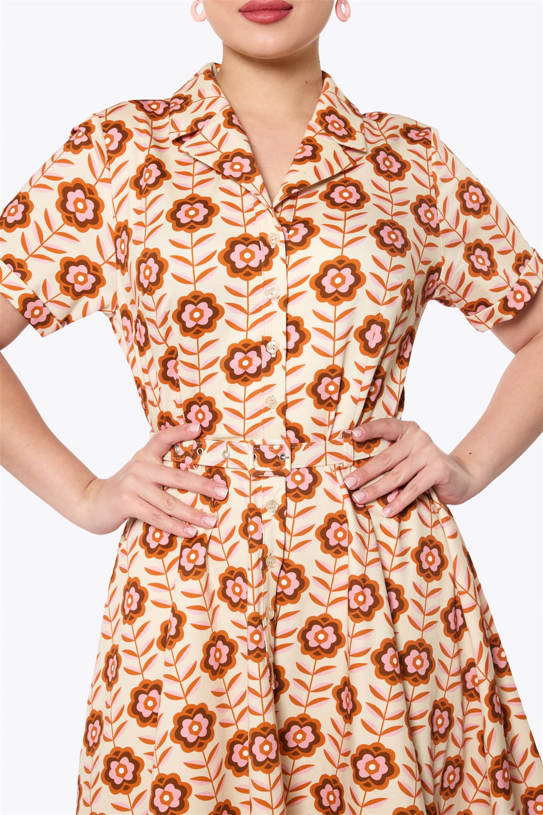 Caterina Carbany Bloom Mini Dress