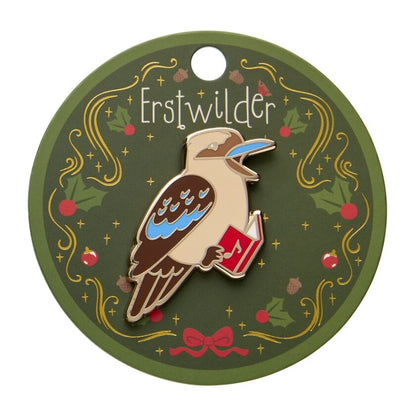Kip the kookaburra enamel pin