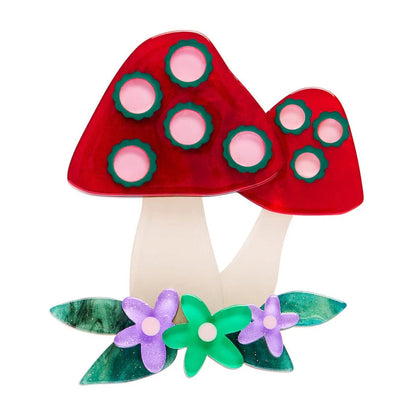 Erstwilder Forest Fun Guy Brooch