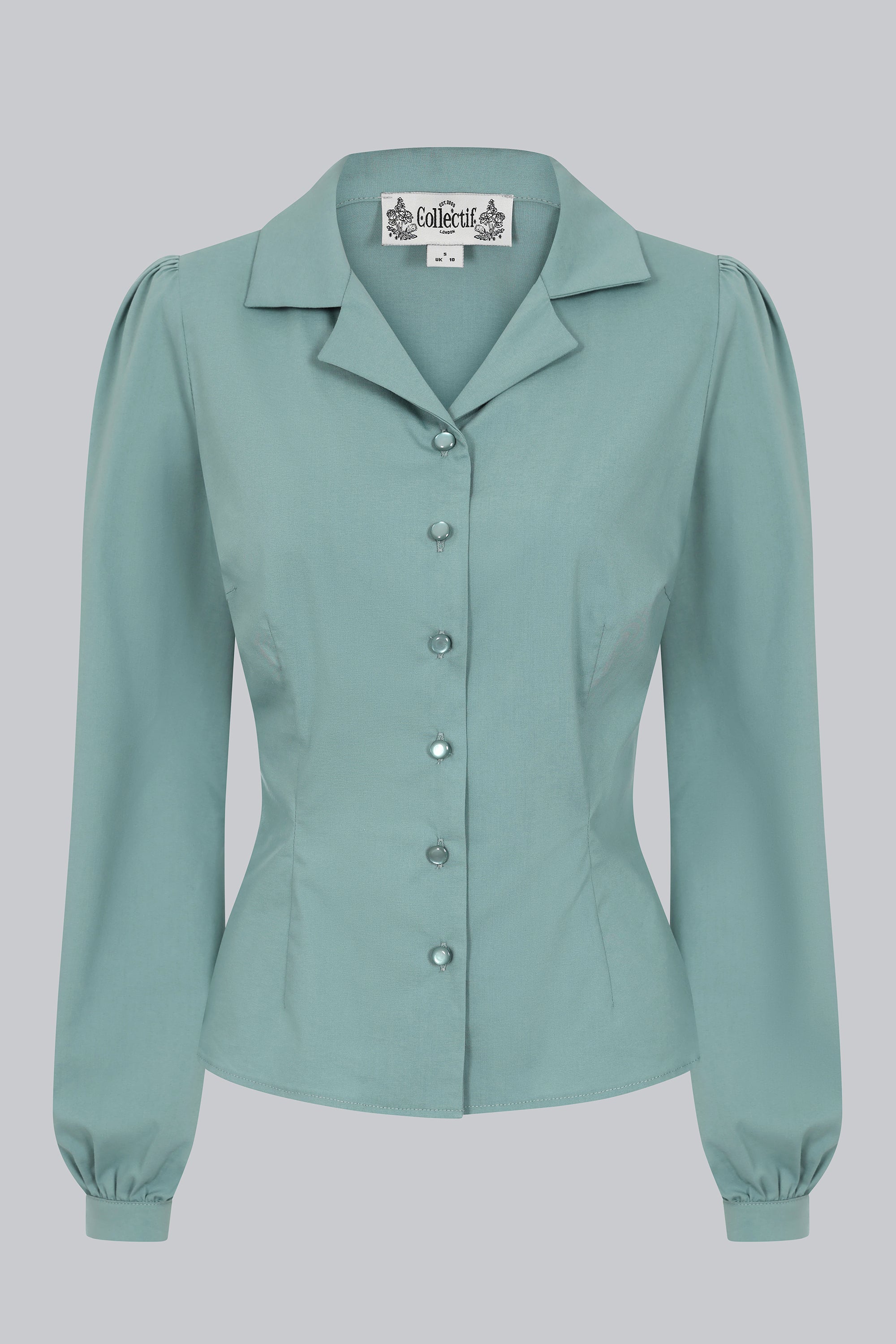 Jerry Teal Blouse