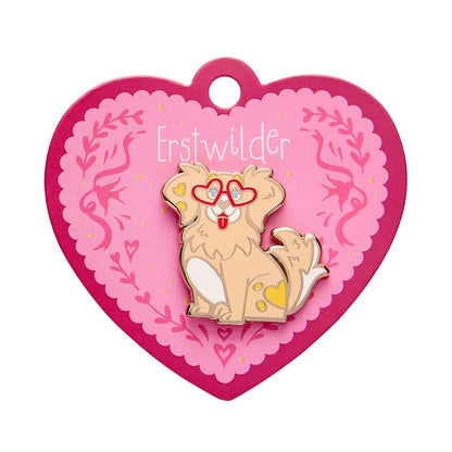 Erstwilder Valentino Pupperino Enamel Pin
