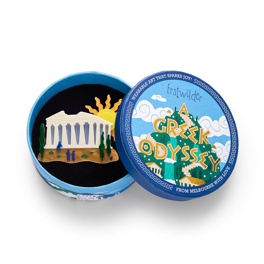 Erstwilder Pillars of Power Brooch