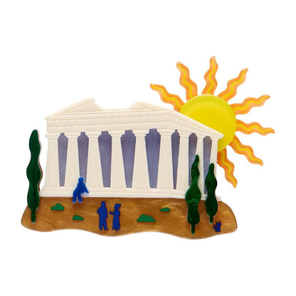 Erstwilder Pillars of Power Brooch