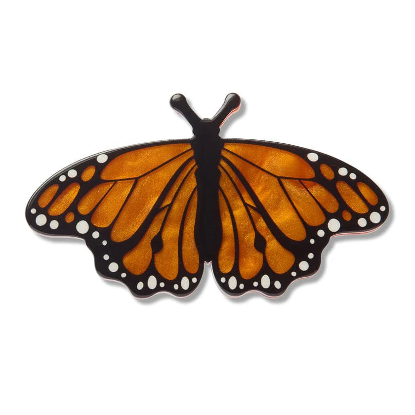 Erstwilder Monarch Butterfly Simplified Mini Brooch