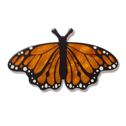 Erstwilder Monarch Butterfly Simplified Mini Brooch