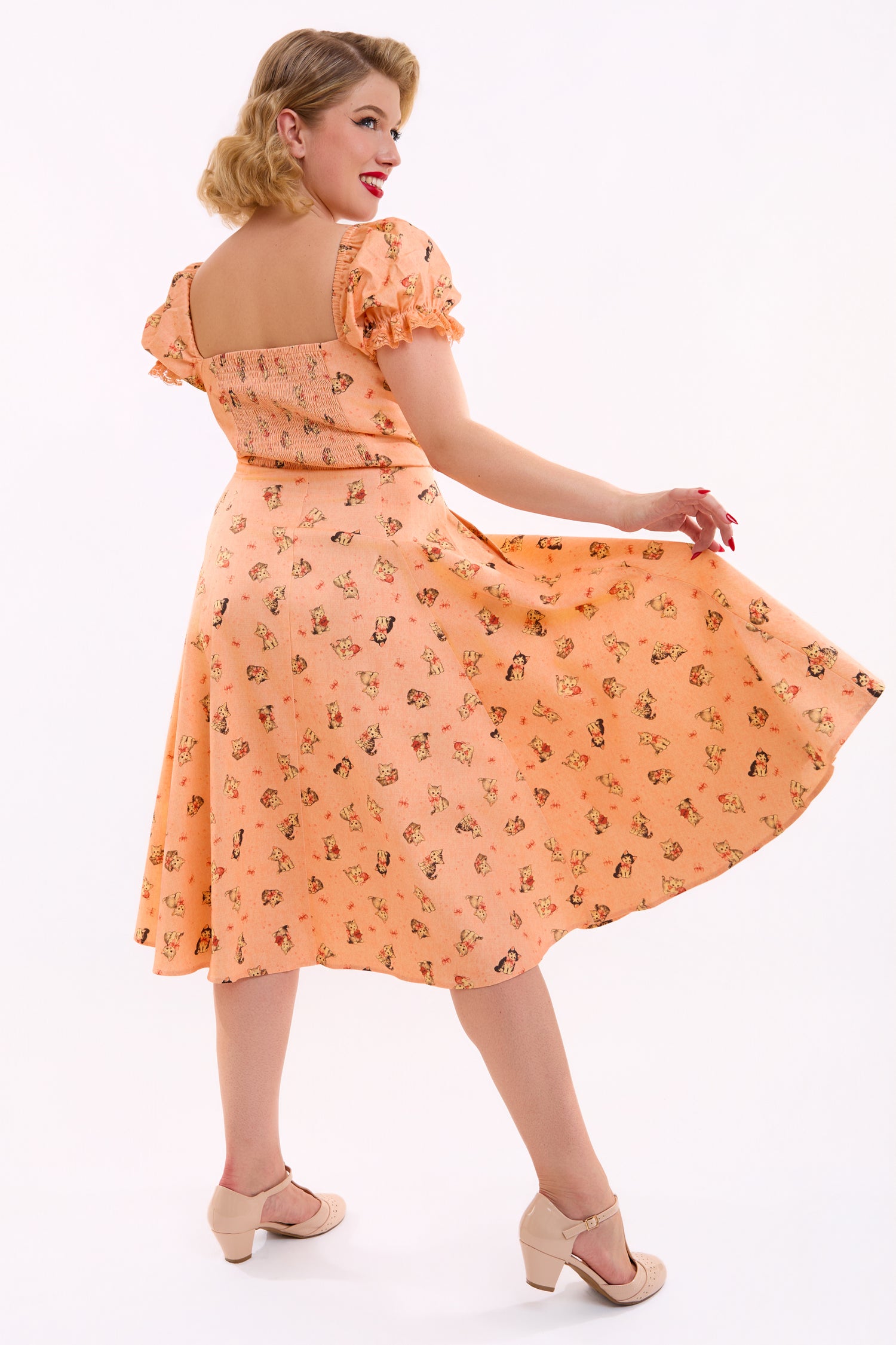Nikita Kitty Cat Swing Dress