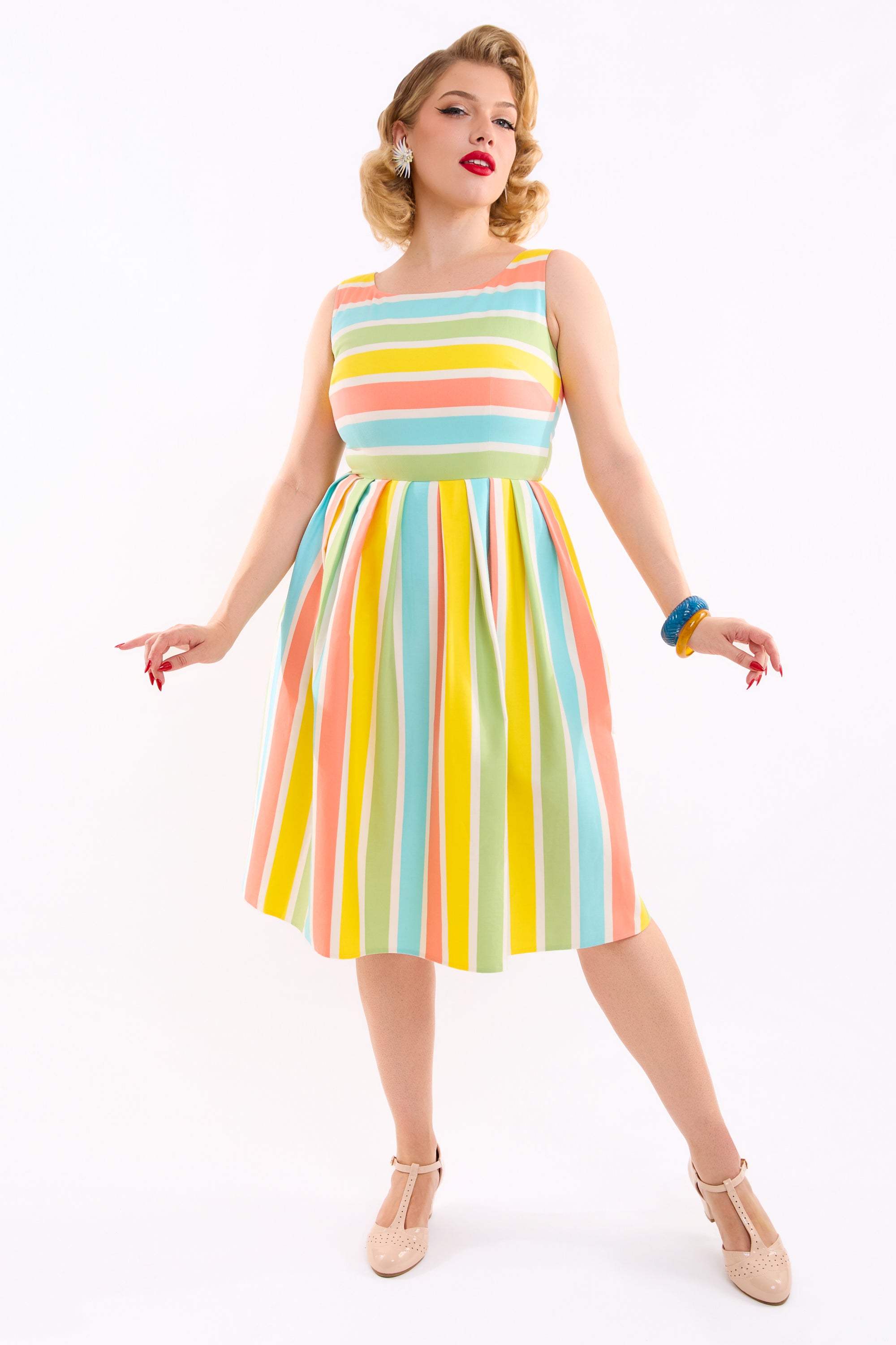 Candice Cornwall Horizons Swing Dress