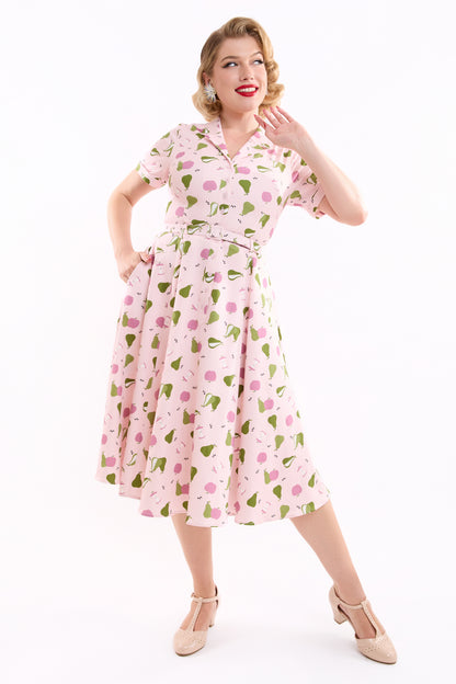 Caterina Soft Fruit Pop Swing Dress