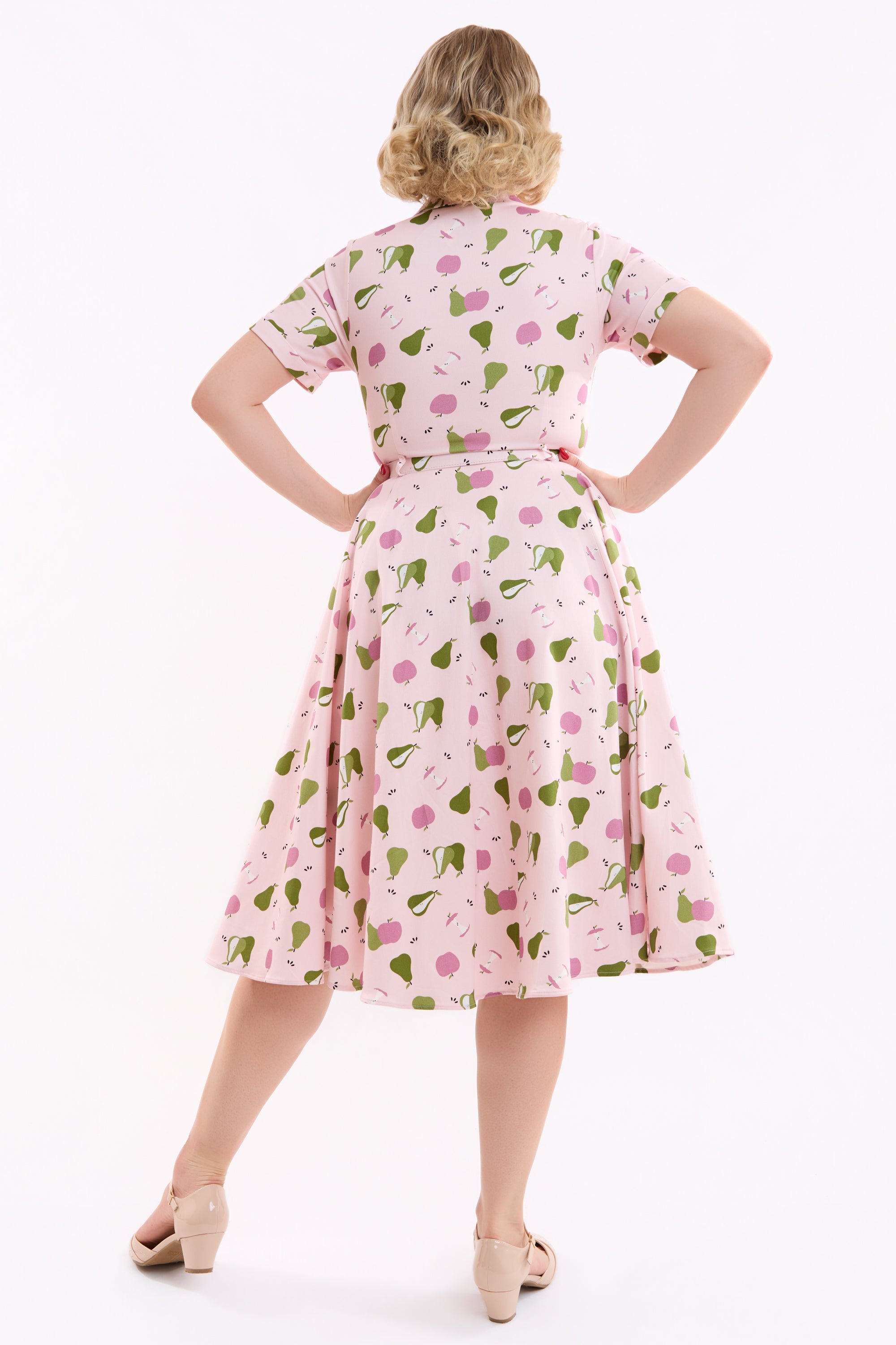 Caterina Soft Fruit Pop Swing Dress