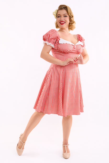 Nikita Gingham Swing Dress