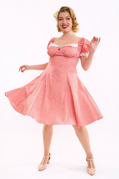 Nikita Gingham Swing Dress