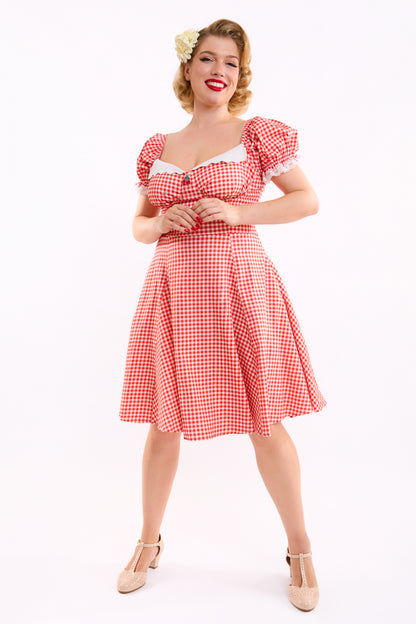 Nikita Gingham Swing Dress