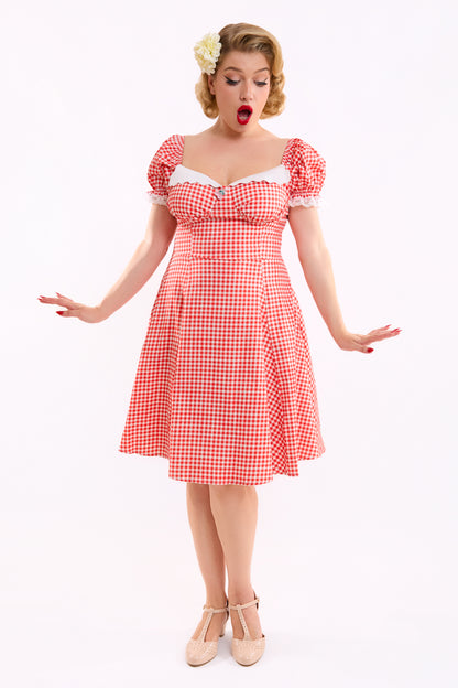 Nikita Gingham Swing Dress