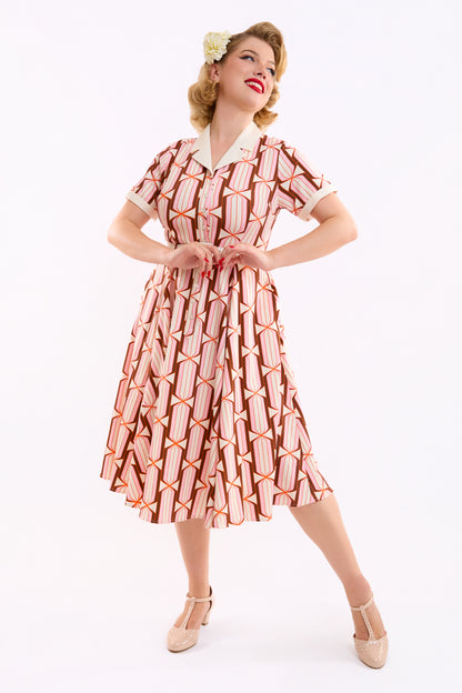 Caterina Atomic Affair Swing Dress