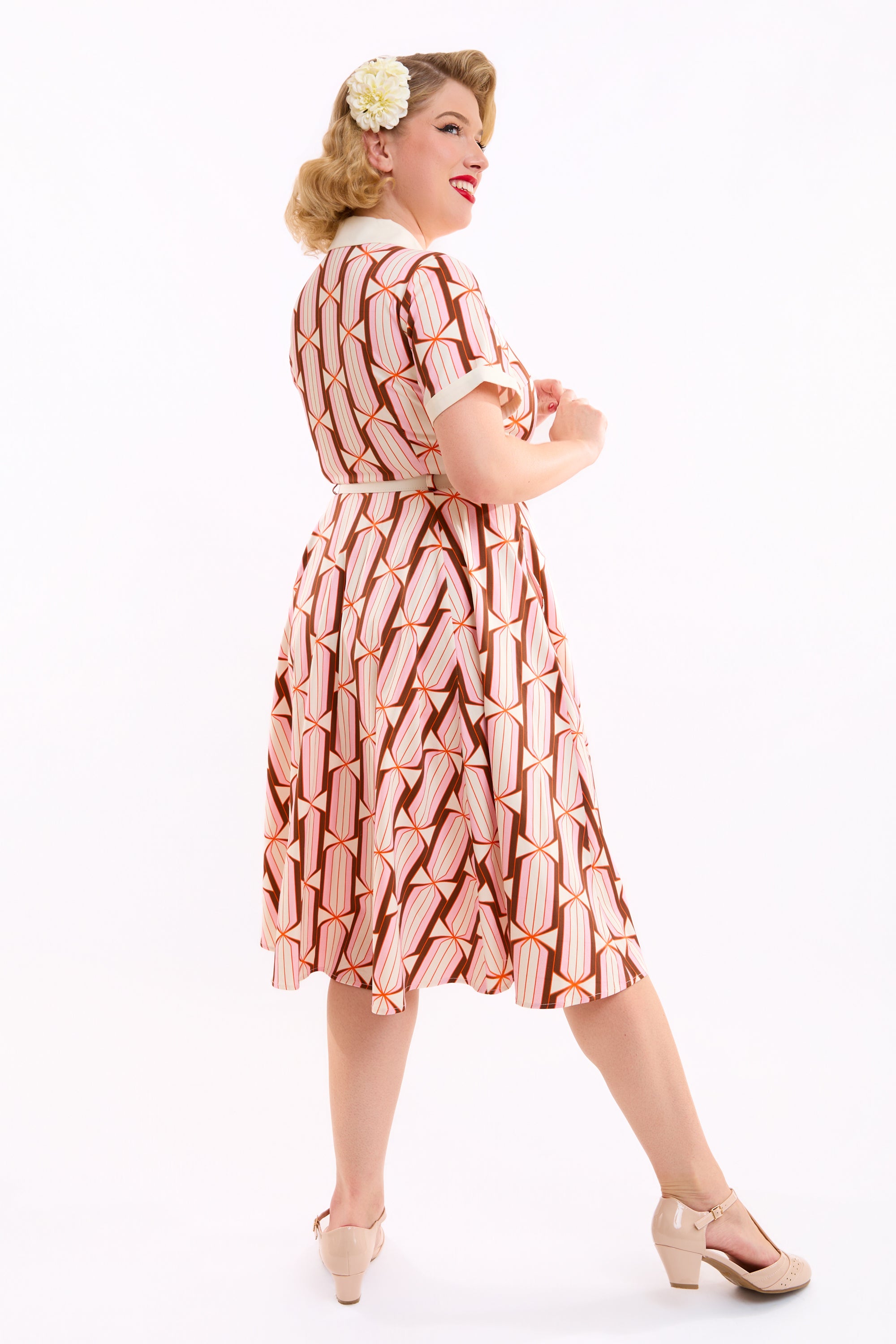 Caterina Atomic Affair Swing Dress