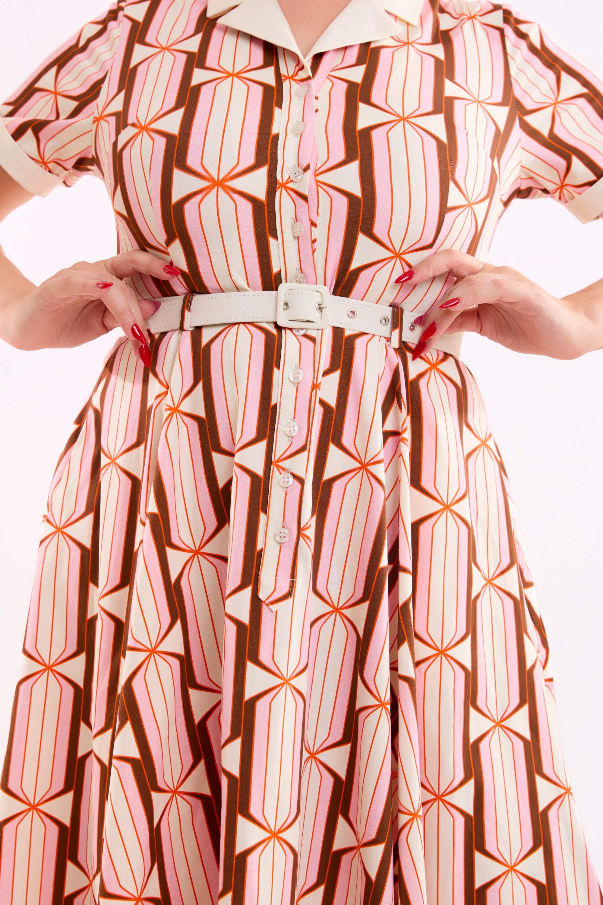 Caterina Atomic Affair Swing Dress
