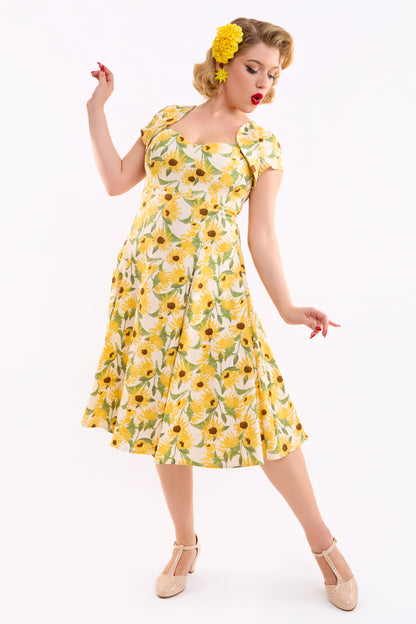 Regina Sunflower Doll Dress