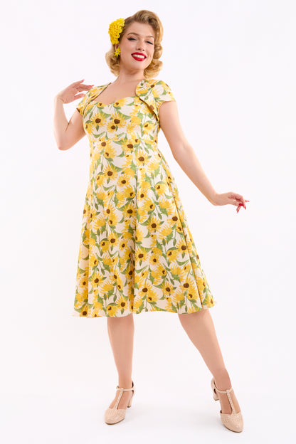 Regina Sunflower Doll Dress