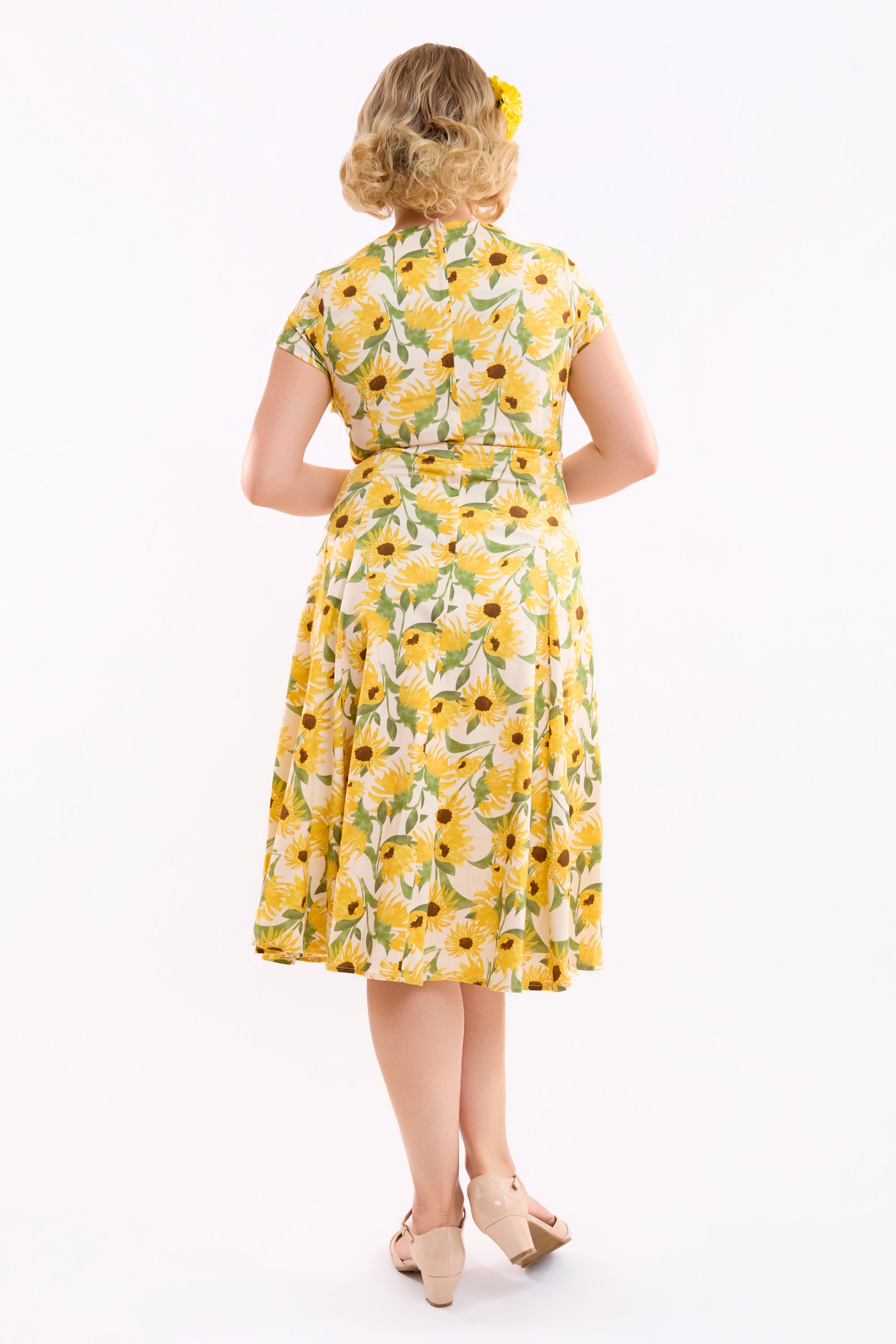 Regina Sunflower Doll Dress