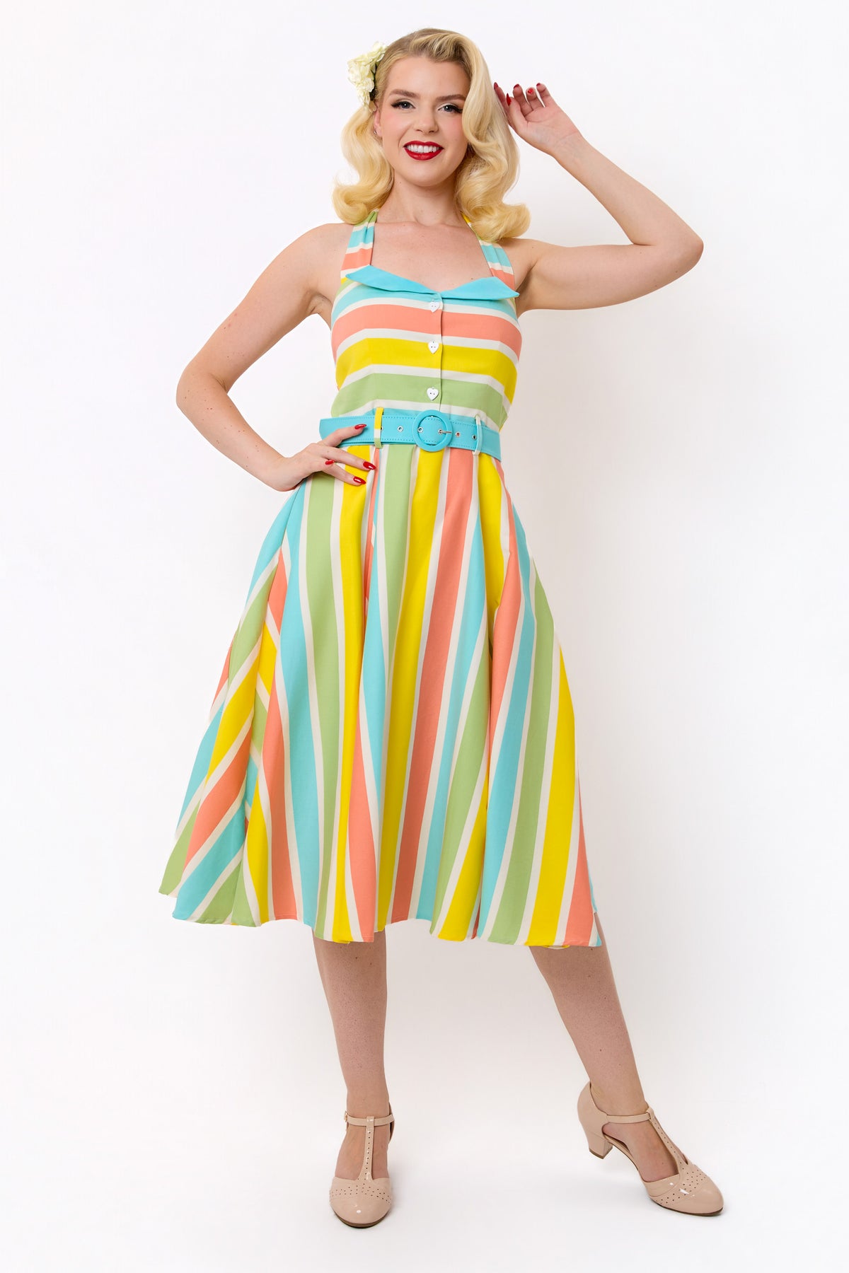 Wanda Cornwall Horizons Swing Dress