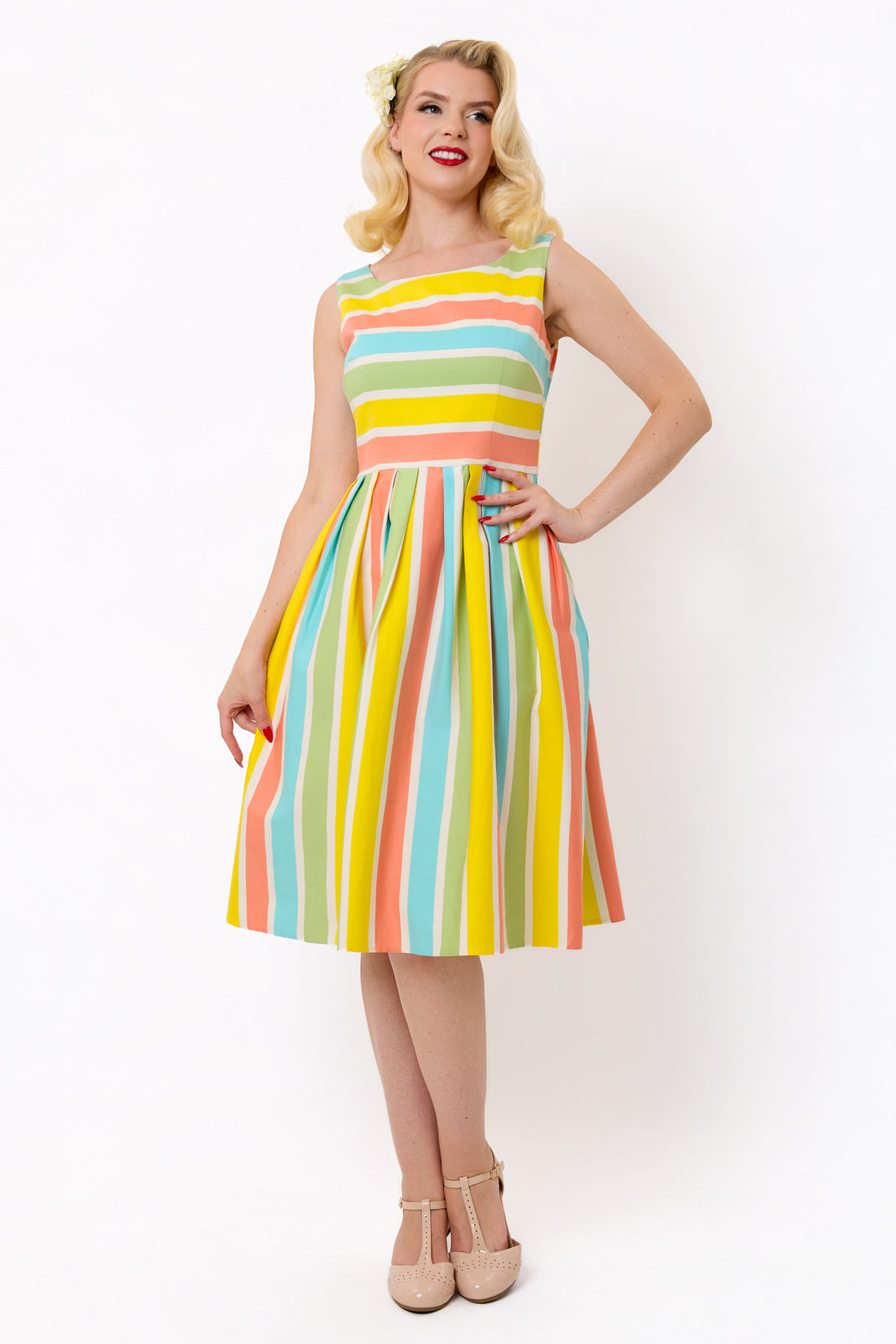 Candice Cornwall Horizons Swing Dress
