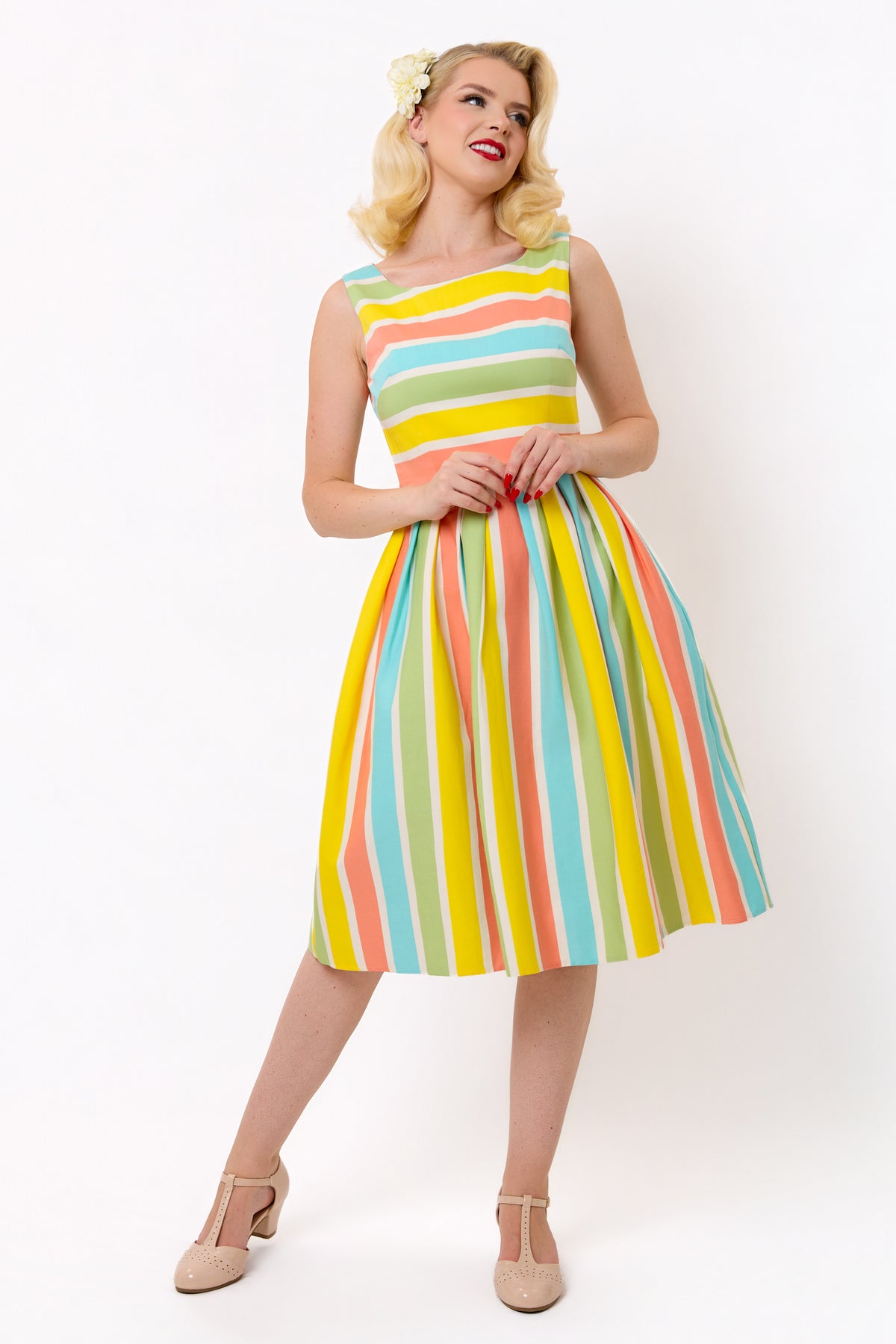 Candice Cornwall Horizons Swing Dress