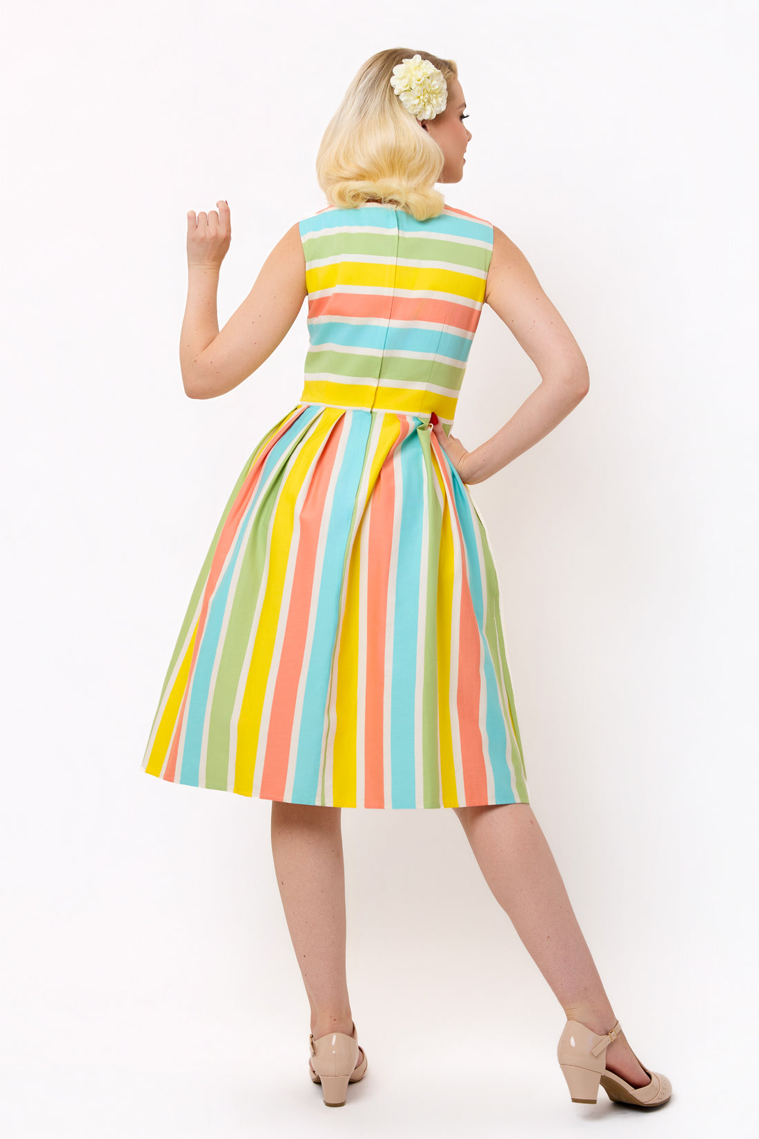 Candice Cornwall Horizons Swing Dress