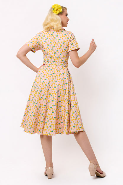 Caterina Daffodil Darling Swing Dress