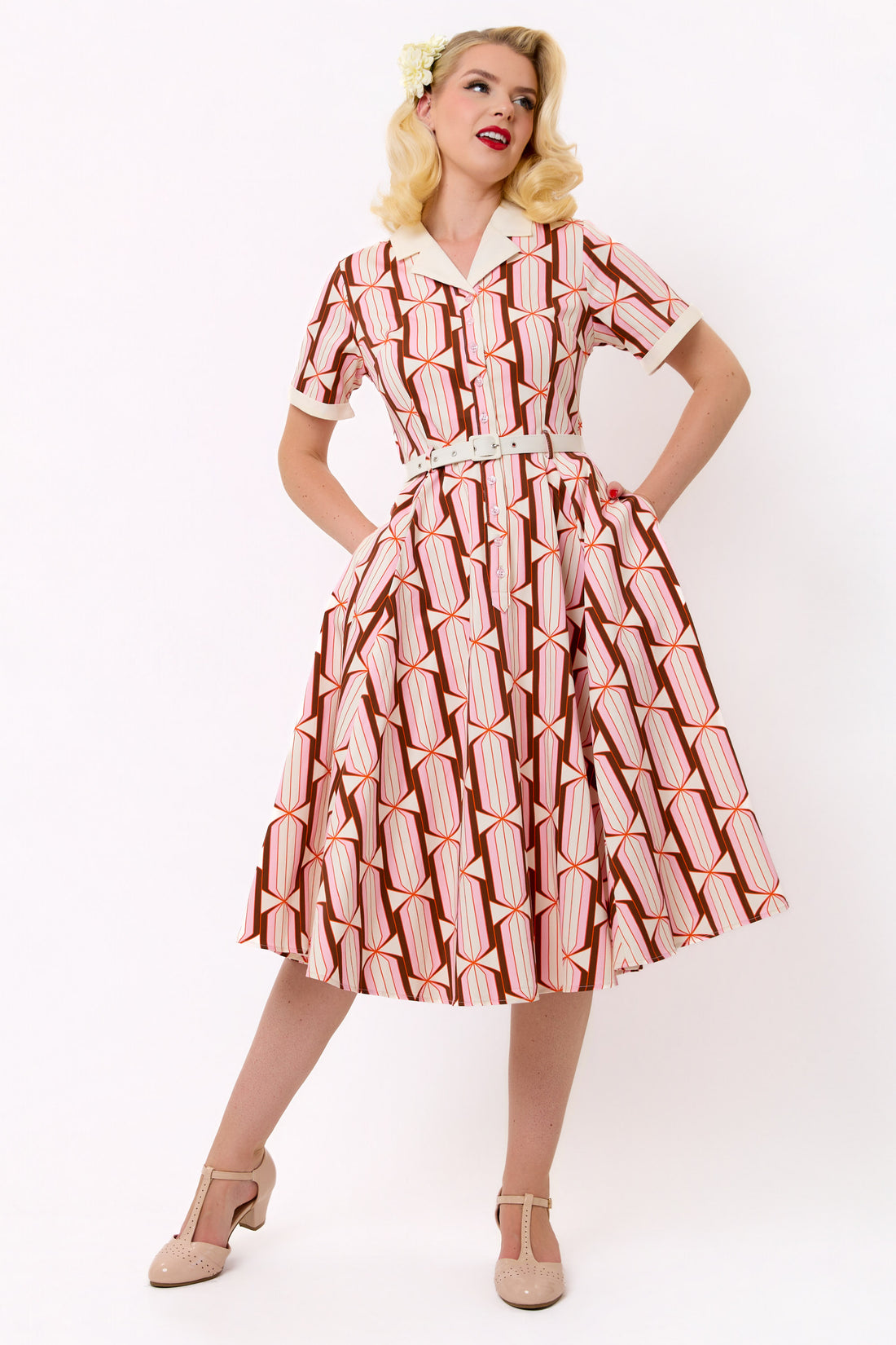 Caterina Atomic Affair Swing Dress