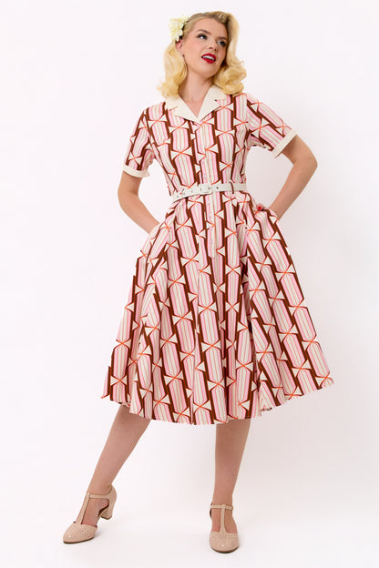 Caterina Atomic Affair Swing Dress