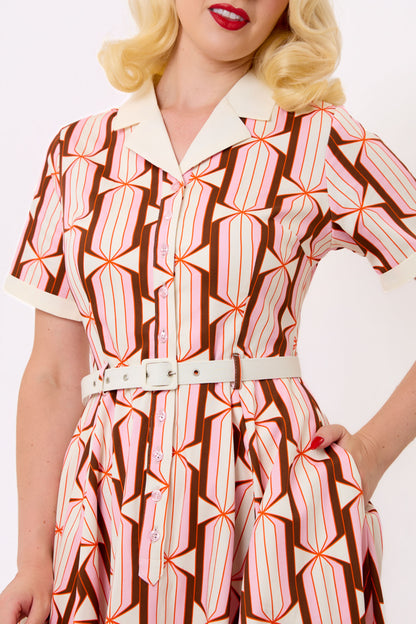 Caterina Atomic Affair Swing Dress
