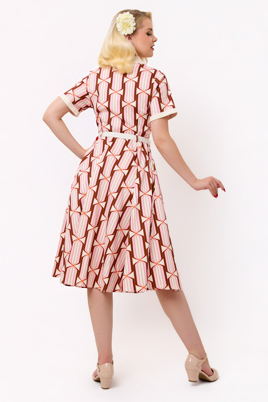 Caterina Atomic Affair Swing Dress